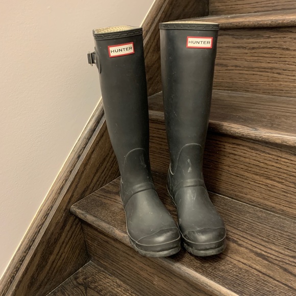Hunter Women's Original Tall Rain Boots - Picture 2 of 3